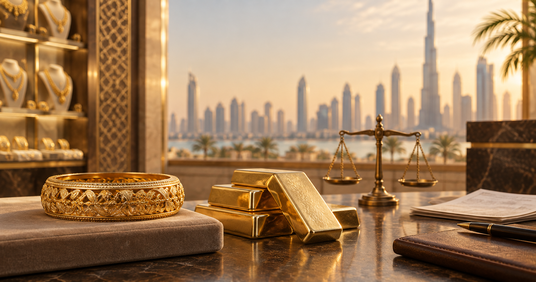 كيف يربح تاجر الذهب؟